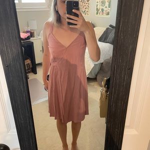 pink summer dress